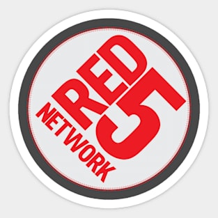 Red5 Network Logo Sticker